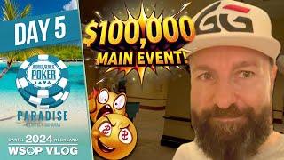 $100,000 Triton MAIN EVENT! - 2024 WSOP Paradise VLOG Day 5