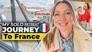 Mom Breaks Free! My Solo Retreat Journey in France Begins 