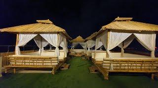 Rooftop Bamboo Restaurant (made by us)