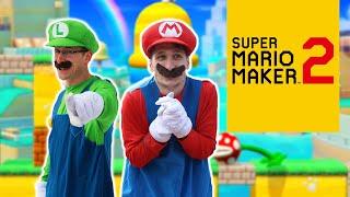 Super Mario Maker 2 IN REAL LIFE