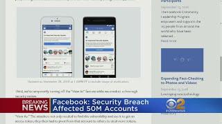 Facebook: Hackers Accessed 50 Million Accounts, Issue Now Fixed