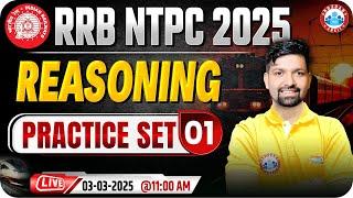 RRB NTPC Reasoning Classes 2025 | RRB NTPC Reasoning Practice Set #01 | Reasoning by Sandeep Sir