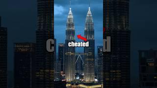 These buildings FAKED being the worlds tallest  #building #architecture #viral