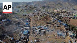 Mayotte families grieve loved ones lost in cyclone Chido