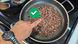 The NEW and IMPROVED way to cook ground beef for maximum flavor! I bet you didn't know this.