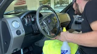 How to clean a steering wheel