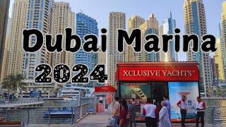 Dubai Marina walking tour|beautiful water front@Amans.creates