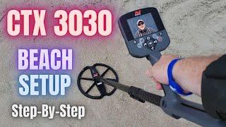 Minelab CTX 3030 Beach Settings - Step by Step Tutorial Guide