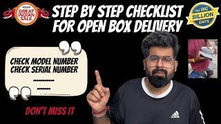 Watch this to avoid getting SCAMMED in BBD | Step by Step Checklist for Open box delivery for iPhone