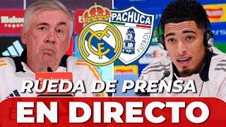 ANCELOTTI, EN DIRECTO | RUEDA DE PRENSA previa REAL MADRID vs. PACHUCA | FINAL COPA INTERCONTINENTAL