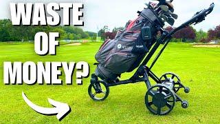 Convert Your Push Cart To A REMOTE TROLLEY! Alphard Club Booster V2 Review