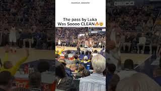 The pass by Luka Was Soooo CLEAN #nba #basketball #lukadoncic #pass #clean #dallas #maverick