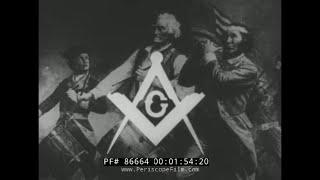 1960s MASONS / FREEMASONRY FILM  "IN THE HEARTS OF MEN" 86664