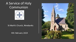 Holy Communion from St Mark's Church, Ninebanks.