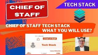 It May Surprise You - Chief of Staff Tech Stack (What you will use?) #chiefofstaff #techstack