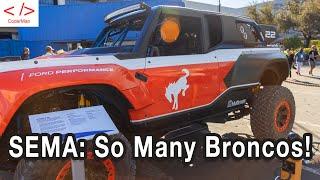 SEMA 2021: Shopping for Ford Bronco Mods - Coderman Recap