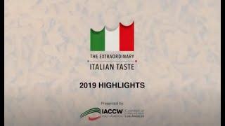 IACCW True Italian Taste 2019 - Highlights