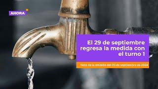 Bogotá retorna al racionamiento diario de agua: conozca el nuevo calendario | Actualidad