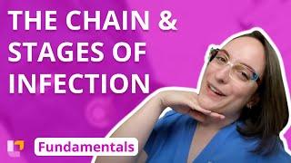 The Chain and Stages of Infection - Fundamentals of Nursing - Principles | @LevelUpRN