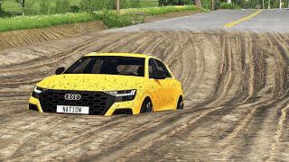 Cars vs Mud Pit – BeamNG.Drive