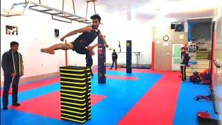 twio Yeop chagi ( fly side kick ) تیو یوپ چاگی