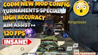 CODM 120 FPS  CONFIG AIMLOCK CONFIG | MP + BR | NEW UPDATE #codm