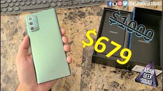 Best Buy Open Box - Samsung Galaxy Note 20 - Unboxing