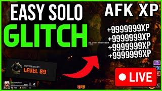 *NEW* SOLO AFK UNLIMITED XP GLITCH BO6! AFK BEST UNLOCK MASTER PRESTIGE NOW LIVE ZOMBIES GLITCHES!