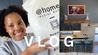 VLOG || LET'S FURNISH OUR NEW HOUSE || NEW COUCH || NEW FRIDGE || NEW EVERYTHING!!!!