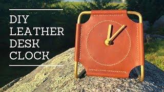 DIY Leather Clock