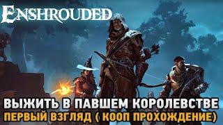 Enshrouded # Выжить в павшем королевстве ( первый взгляд )