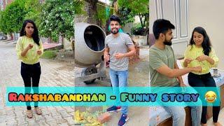 Rakshabandhan ~ Funny Story  ~ Gold Digger Sister ~ @Priyal_Kukreja  ~ Dushyant Kukreja #shorts