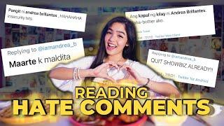 READING HATE COMMENTS!!!! || Andrea Brillantes