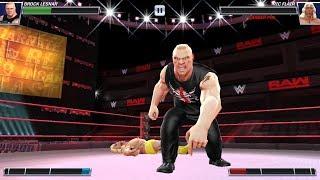 WWE Mayhem - 4 star Brock Lesnar Gameplay