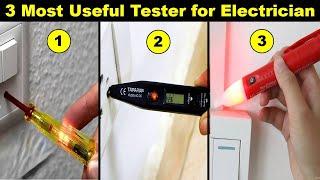 This 3 Tester is Only Made for Electrician for Electrical Work @TheElectricalGuy