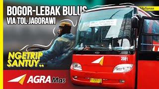 Bapak Drivernya Takut Keujanan | Bogor - Lebak Bulus by Agra Mas AC Ekonomi Seat 3-2 #NgetripSantuy