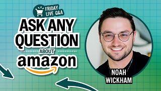 Amazon Seller Issues Solved LIVE: SEO, PPC, and FBA Fees – Friday 12 PM EST