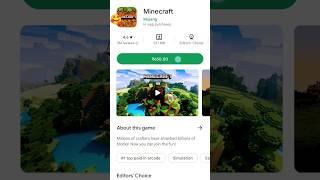 Minecraft free download for Google Store #minecraft