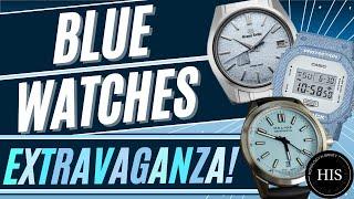 The Ultimate Light Blue Watch Collection: Grand Seiko, Halios, Oris, GShock, and More