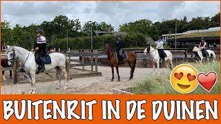 Britt maakt een buitenrit met fans! | PaardenpraatTV