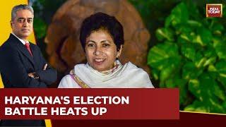 Elections Unlocked: Haryana's CM Tussle, Amit Shah vs Congress' Kumari Selja | Rajdeep Sardesai