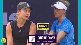 Iva Jovic vs Viktorija Golubic Extended Highlights ꟾ Lexus Ilkley Open 2025 ꟾ Semifinal