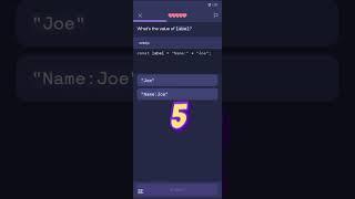 QUIZ; using 'Let' variable. #techie #coding #beginner #techie_teach #let #variable #javascript #quiz