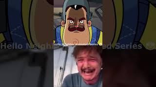 #helloneighbor  HELLO NEIGHBOR ANIMATED SERIES VS HELLO NEIGHBOR FULL GAME #shorts #sad #memes #old