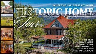 Historic Home in Colorado | 1911 "Sears Kit House" on 39 Acres | Luxury Property For Sale