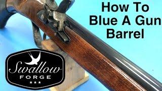 Home Bluing - How to Cold Blue a Flintlock Barrel : Swallow Forge