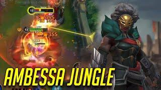 WILD RIFT AMBESSA JUNGLE NEW CHAMPION HAS TOO MUCH MOBILITY