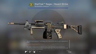 StatTrak™ Negev | Desert-Strike | Factory New | Skin Showcase CS:GO