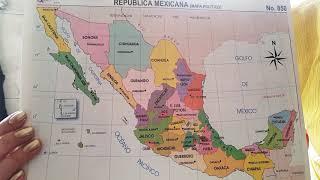 Estados y capitales de la República mexicana