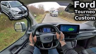 2024 Ford Tourneo Custom Sport 2,0 EcoBlue 125 kW | new generation | POV test drive